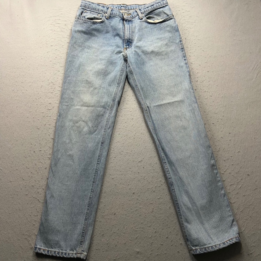 VTG Polo Jeans Co Ralph Lauren Saturday Jean Light Wash Straight Leg 6x31 2002